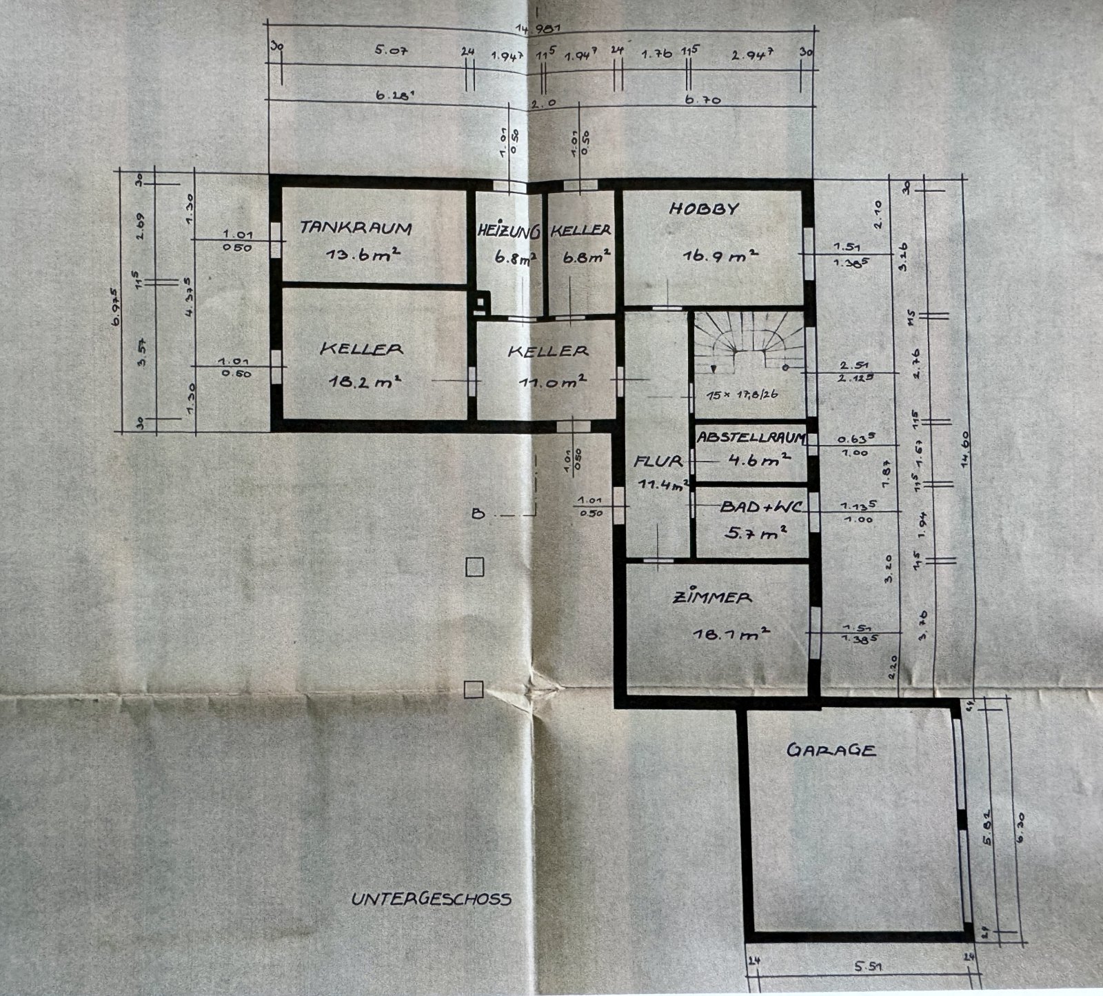 Grundriss UG